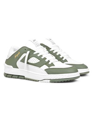 Sneakers Area in pelle di vitello bianco AXEL ARIGATO | F2544001WHITEDKGREEN